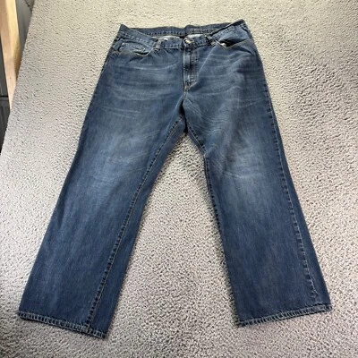 Vintage Gap 1969 Jeans Mens 40x30 Blue Medium Wash Cotton Premium Loose Baggy - Image 1 of 4