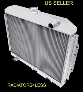 CHAMPION 4 ROW ALL ALUMINUM RADIATOR 72 73 74 75 76 77 AMC GREMLIN HORNET - Picture 1 of 3