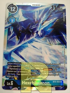 Hexeblaumon ® BT5-032 SR ® Super Rara Foil ® Digimon ® Inglese - Bild 1 von 2