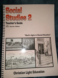 Christian Light Publications CLE Teacher Guidebook Social Studies 2 Answer Key - Picture 1 of 5