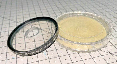 Kood CLEAR Centre Spot Filter, 49mm, 52mm, 55mm or 58mm, with case - Image 1 of 4