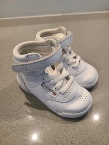 Toddler Reebok freestyle Hi Sneaker Size 4 - Picture 1 of 6