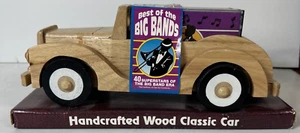 BIG BAND Cassettes Handcrafted Wood Classic Car NEW 40 Superstars - Picture 1 of 5