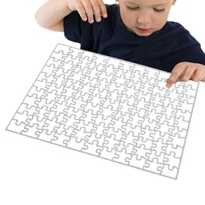 Challenging Puzzle121-Piece Sensory Acrylic Clear Puzzle Set Difficult Challenge - Picture 1 of 9