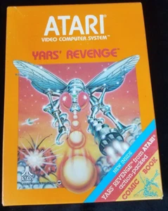 Yars' Revenge (1981) (Atari 2600, 1981) Orange Box - Glue Sealed in Box - New - Picture 1 of 7
