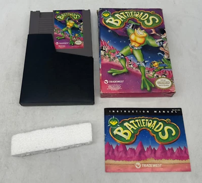 Battletoads Nintendo Entertainment System NES 1991 CIB Complete NICE FAST SHIP - Image 1 of 4