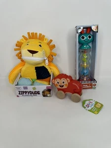 Baby Bundle Of Toys ZippyDude Lion Toy New NWT - Picture 1 of 13