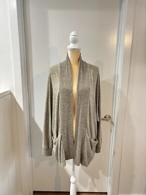 Cárdigan para mujer Jodifl tostado frente abierto manga larga L Foto 1 de 4