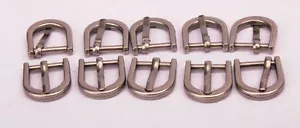 NF07 Lot 10PCS 1.3CM Width Square Buckle For Leather Bracelet Belt Classic - Bild 1 von 6