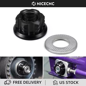 Rear Axle Nut Bolt M12*1.25 For Surron light bee X S L1E Fit Segway X260 X160 - Picture 1 of 9