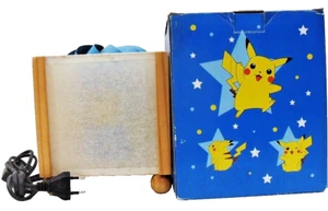 "Pokémon Lampada Cameretta Bambina/o Immagini Pikachu" Originale 2000 Nintendo - Imagen 1 de 11