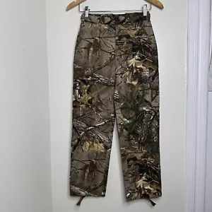 Redhead Realtree Camo Hunting Pants Ripstop Youth Size Large 10-12 Cotton Unisex - Picture 1 of 13