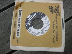JOHNNY BOND 1969 it only hurts / the girl who STARDAY KING DJ/PROMOTIONAL 7" NM - Picture 1 of 3