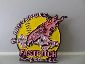 SPILLA CAPPELLO SMALTATO HOMETOWN BASEBALL CENTRAL FLORIDA LADYHAWKS FAST PITCH 2006 - Foto 1 di 1
