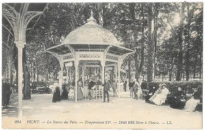 VICHY 03 La Source du Parc CPA animée à dos vert non circulée non daté - Picture 1 of 2