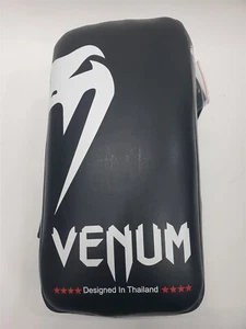 Almohadilla de boxeo Venum Giant duradera de cuero sintético, negra/blanca - Imagen 1 de 5
