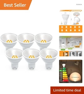 GU10 LED 6er Pack Warmweiß 800 Lumen 5W Ersatz 70W Halogen Strahler - Bild 1 von 10