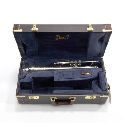 Bach Model AC190S Stradivarius Artisan Professional C Trumpet SN A1276 EXCELLENT - Image 1 of 4