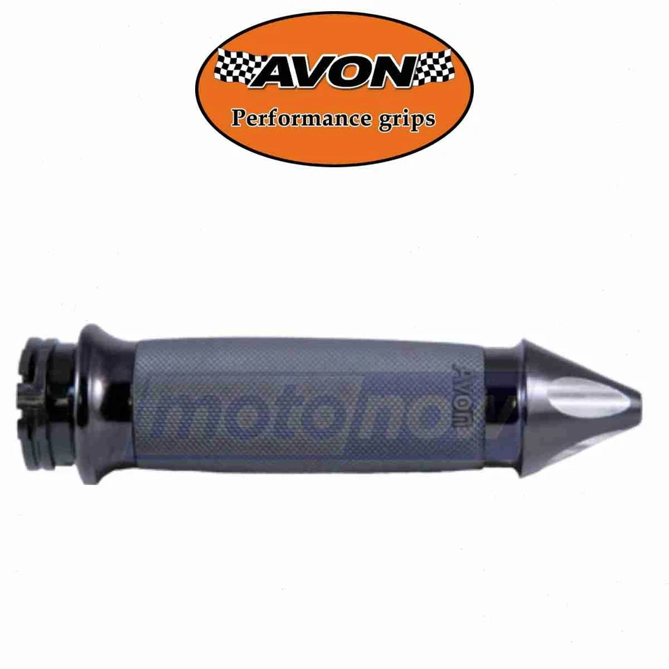 Avon Grips Custom Contour Spike Grips for 2018-2020 Harley Davidson FXLR Low ve — 第 1/4 张图片