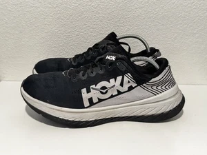 Hoka One Mens Carbon X Running Shoe Size 14 Black/White Sneaker 1102886 - Picture 1 of 13