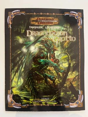 D&D 3.0 - Dragondown Grotto - NM - One Map Missing - Bild 1 von 4