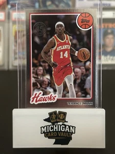 2025 Topps 45th Anniversary Terance Mann #80BK-44 Atlanta Hawks - Bild 1 von 2