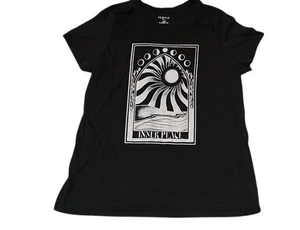 Torrid Damen Signature Everyday Tee T-Shirt schwarz Inner Peace Grafik Plus 4X - Bild 1 von 2