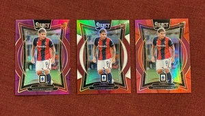 2024-25 Panini Select Serie A Santiago Castro Lot of 3 Rookie - Picture 1 of 5