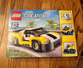 LEGO Creator 3 in 1  - Fast Car - 31046 - New