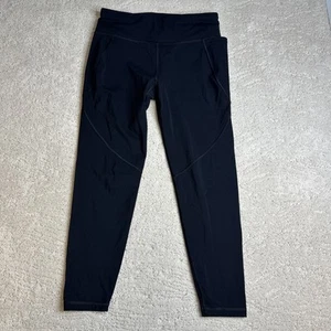 Women’s Sweaty Betty Power Size 10 7/8 Length Black Leggings High Rise - Picture 1 of 5
