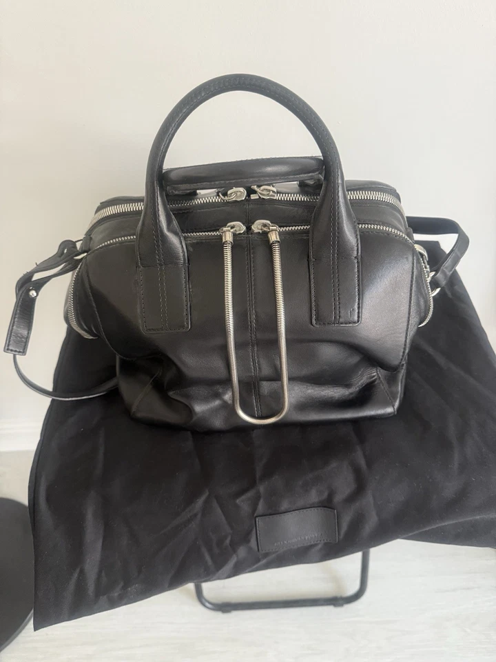 ALEXANDER WANG Jamie Chastity Black Bag Crossbody Perfect Condition dust bag - Image 1 of 4