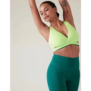 Sujetador deportivo grande reversible verde Athleta x Alicia Keys  - Imagen 1 de 10
