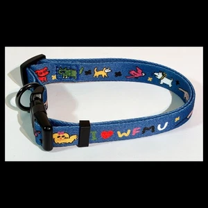 Rare WFMU Premium DOG / CAT / PET COLLAR Freeform Radio Jersey City, NJ - Picture 1 of 5