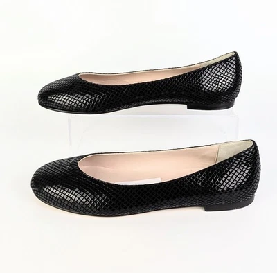 Балетки/балетки Paul Mayer Attitudes Alpha черные натуральная кожа без шнуровки размер США 7B - Изображение 1 из 4