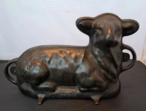 Vintage Gusseisen Schaf Lamm Kuchenform Form - Nr. 866 - Bild 1 von 17