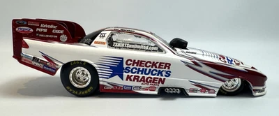 Del Worsham Pontiac Firebird 2002 cuello a cuadros NHRA Funny Car edición limitada #141/1656 Foto 1 de 4