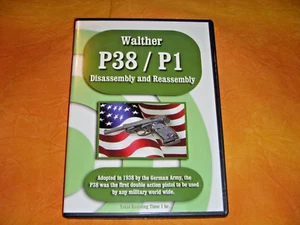 Walther P38 P1 pistol cleaning disassembly and reassembly DVD new - Picture 1 of 2
