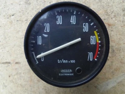 Fiat 850 Drehzahlmesser Jaeger - Bild 1 von 2