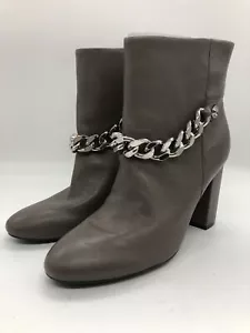 GUESS Damen Boots Stiefeletten, Leder, taupe Grau, Absatz 9,5 cm, EUR 41 - Bild 1 von 5
