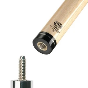 PureX 5/16 x 18 pilotierte Technologie 12,75 mm Schaft mit schwarzem Kragen mit Silberring - Bild 1 von 5
