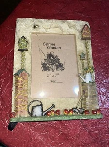 PHOTO FRAME 'Artmark' Limited Collection~Spring Garden 3D for 5"x7"Picture - Picture 1 of 7
