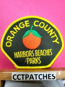 ORANGE COUNTY, CALIFORNIA HARBORS BEACHES PARKS (POLICE) SHOULDER PATCH CA - Picture 1 of 2