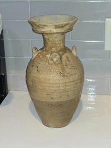 Authentic Chinese Sui Dynasty Ewer Partial Glaze - Picture 1 of 16
