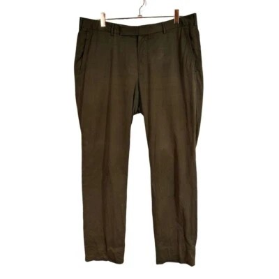 Ermenegildo Zegna Cotton Cashmere Cashco Comfort Slim Fit Chinos Trousers Sz6-54 - Image 1 of 4