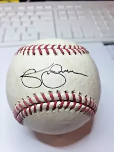 Autographed JOHN LANNAN Official Rawlings Major League Baseball JSA COA - Picture 1 of 3