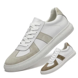 Men's Fashion Sneakers Comfortable Walking Shoes Business Casual Sneakers - Picture 1 of 12