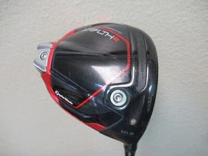 TAYLORMADE STEALTH 2 10.5* DRIVER W/FUJIKURA SPEEDER NX 60g STIFF - RH W/HC - Picture 1 of 16