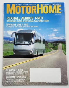 Motorhome Magazine July 2009 Rexhall Aerobus T-Rex Pleasure Way Lexor RD - Imagen 1 de 5
