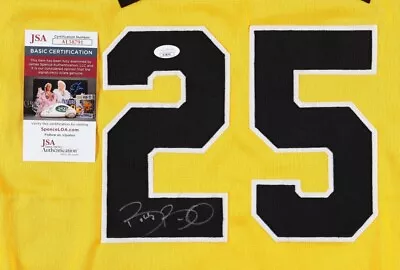 BOBBY BONILLA HAND SIGNED PITTSBURGH PIRATES JERSEY. JSA COA. - Image 1 of 3