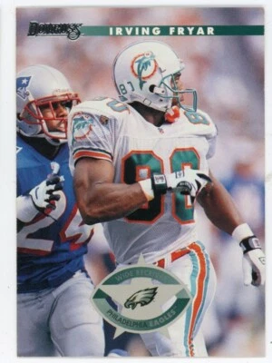 1996 Donruss Football Card #89 Irving Fryar - Image 1 of 2